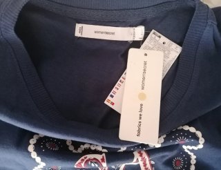 Pijama algodon azul rayas Women'Secret