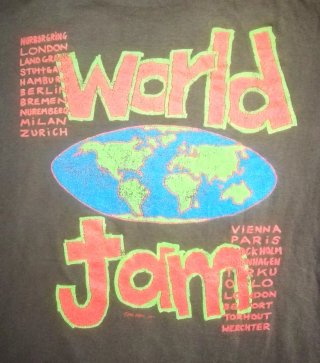 Camiseta Pearl Jam Europe 92 Manga larga