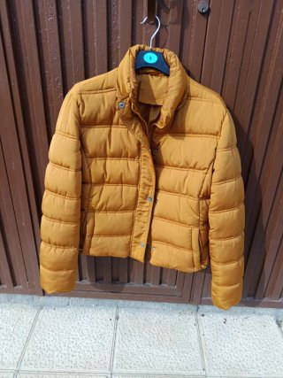 Cazadora acolchada naranja mujer Talla S