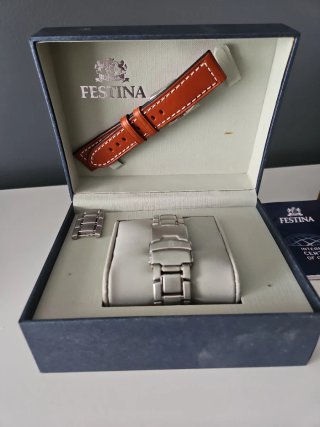 Reloj Festina Caja y Correa Marrón