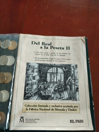 Colección 40 Monedas Del Real a la Peseta