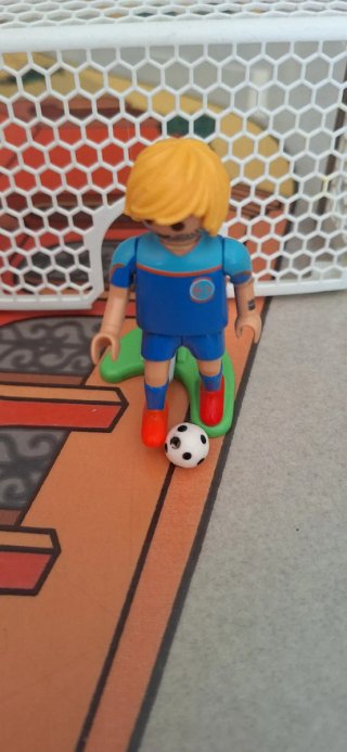 Playmobil Futbolistas y Portería