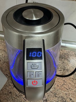 Tetera Eléctrica Acekool Vidrio 1.8L