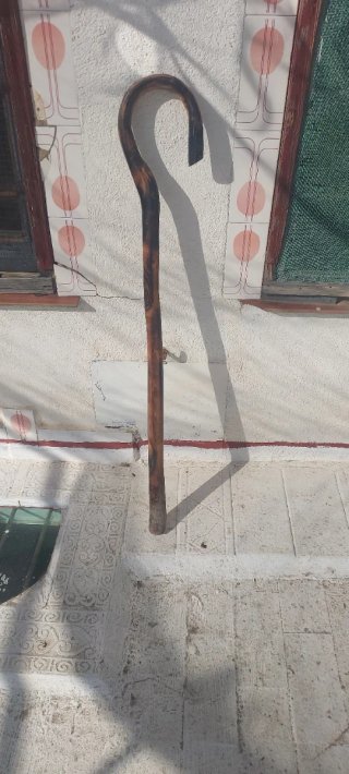 Bastón antiguo de madera