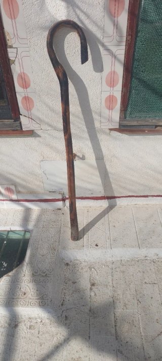Bastón antiguo de madera