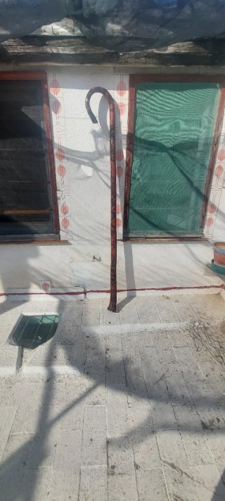 Bastón antiguo de madera