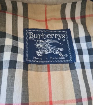 Gabardina Vintage Burberry Beige