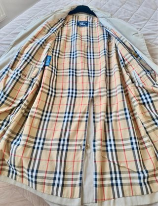 Gabardina Vintage Burberry Beige