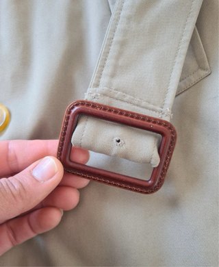 Gabardina Vintage Burberry Beige