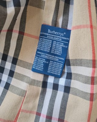Gabardina Vintage Burberry Beige