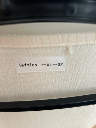 Chaqueta Lefties Beige Textura XL
