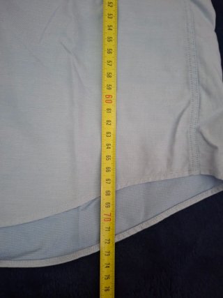 Camisa Hugo Boss Azul Slim Fit