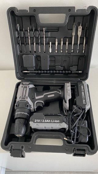 Taladro Inalámbrico JYGMPRO 21V con Batería y Carg