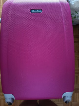 Maleta de viaje Baodelai rosa