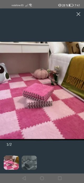 Alfombra Puzzle Suave 30x30cm