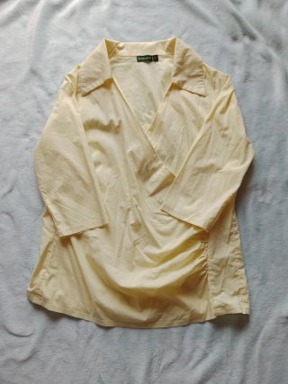Camisa premamá Kanak amarilla Talla M