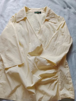 Camisa premamá Kanak amarilla Talla M
