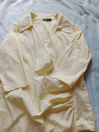Camisa premamá Kanak amarilla Talla M