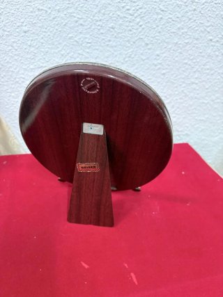 Marco Ovalado Plata y Cristal