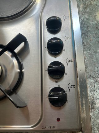 Placa de gas y eléctrica Aspes