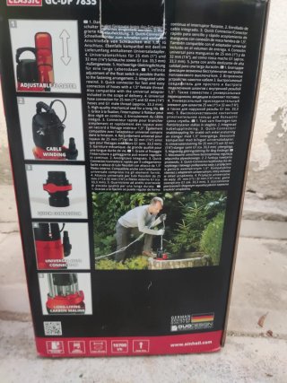 Bomba de agua sumergible Einhell