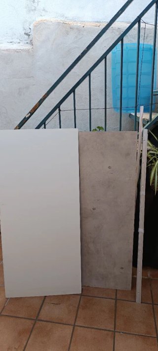 Panel protector de pared cocina y listón aluminio