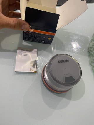 Luz emergencia V16 LED OSRAM homologada