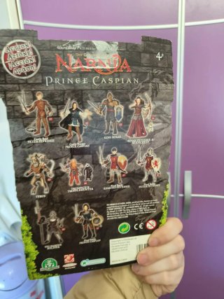 Figura Príncipe Caspian Narnia Acción heroe disney