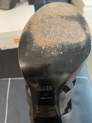 Sandalias Hugo Boss Negras Talla 41