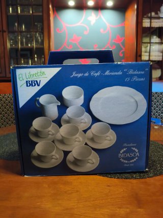 Juego Café Merienda Bidasoa 15 Piezas