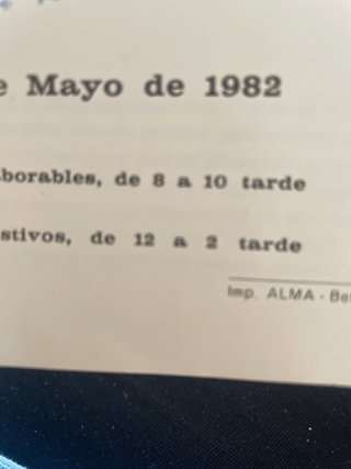 Folleto exposición obras Eduardo Fernandez Rivas