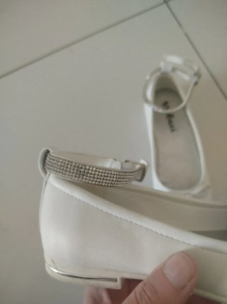 Scarpe eleganti bambina bianche n.31