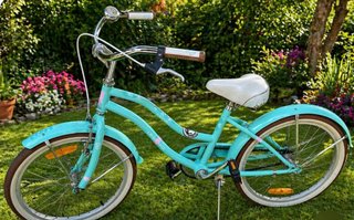 Bicicleta infantil vintage 6-10 años
