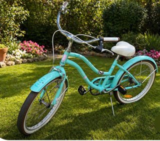 Bicicleta infantil vintage 6-10 años