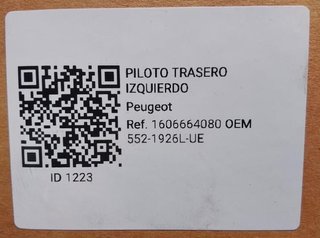 Piloto tras izq 552-1926l-ue peugeot boxer 1223