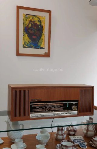 Radio Loewe Opta Válvulas Stereo
