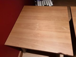 Juego 2 Mesitas Auxiliares Madera y Metal