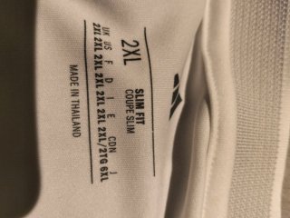 Camiseta Real Madrid Adidas Talla XXL 25/26