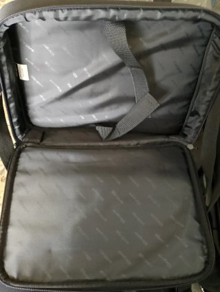 2 Maletines Portátil Negro y Gris