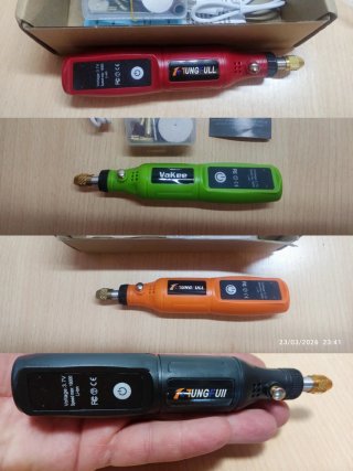 Mini taladro rotatorio 3.7V tipo dremel