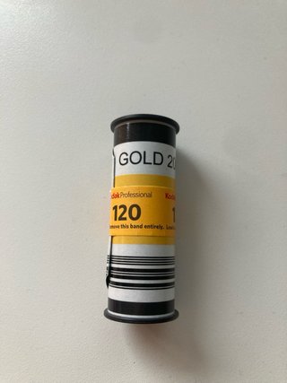Carrete Kodak Gold 200 120 Nuevo