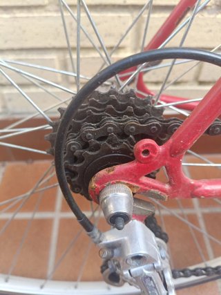 Bicicleta Clásica Legnano Roja