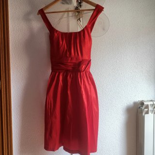Vestido fiesta rojo