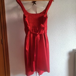 Vestido fiesta rojo