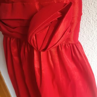 Vestido fiesta rojo