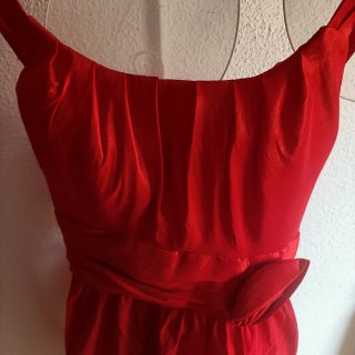 Vestido fiesta rojo