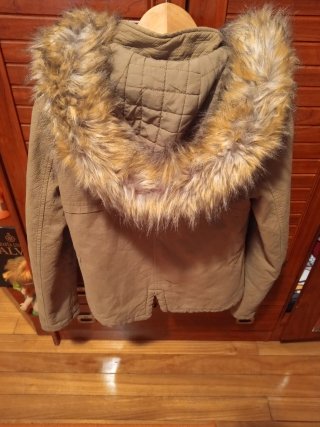 Chaqueta Trafaluc Talla XS Verde Oliva