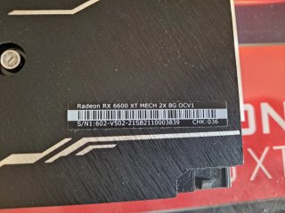 MSI RX 6600 XT Tarjeta Gráfica