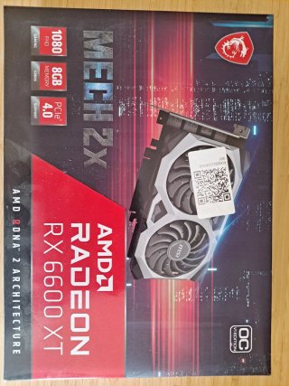MSI RX 6600 XT Tarjeta Gráfica