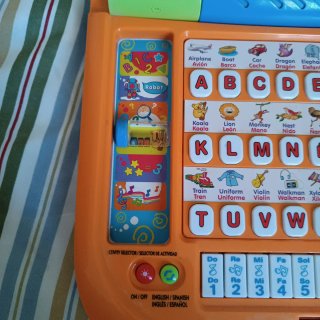 Ordenador infantil bilingüe ABC